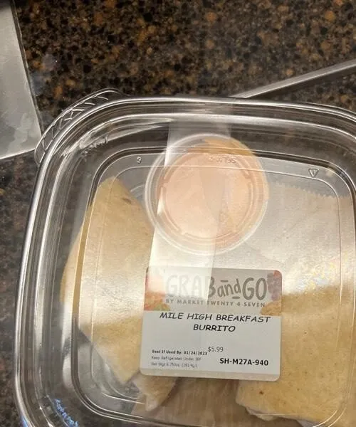 Mile High burrito