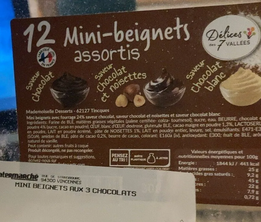 Migni beignets assortis