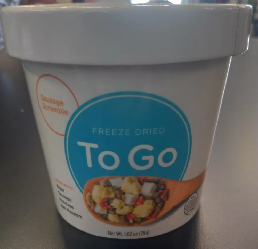 Freeze Dried To Go Sausage Scramble
