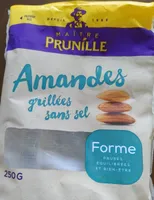 Amandes grillées sans sel
