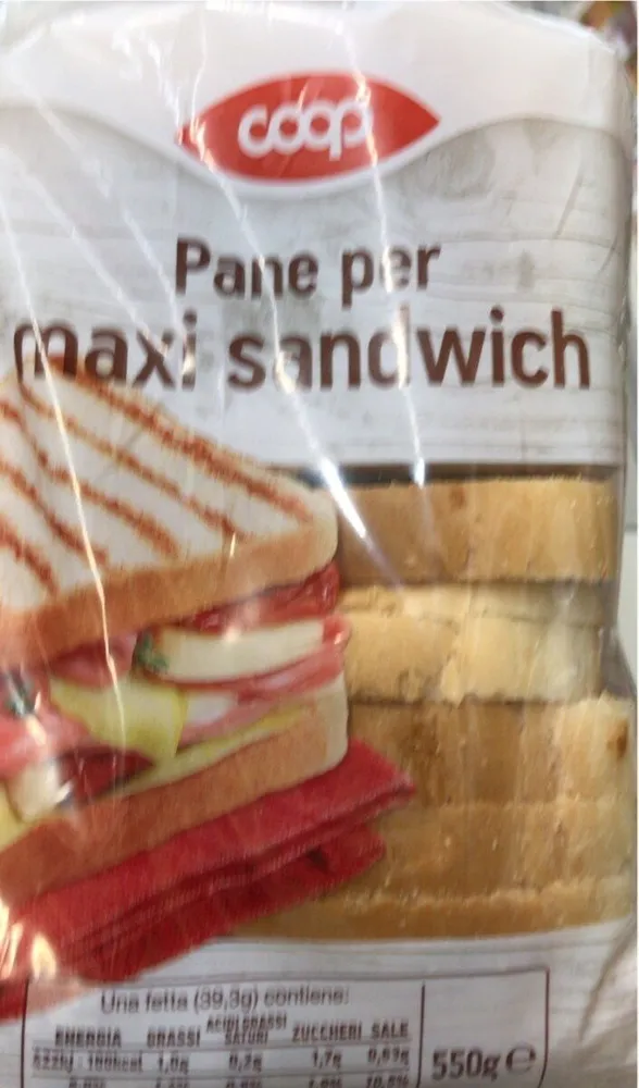Pane per maxi sandwich