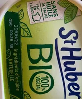 St hubert bio sans huile de palme