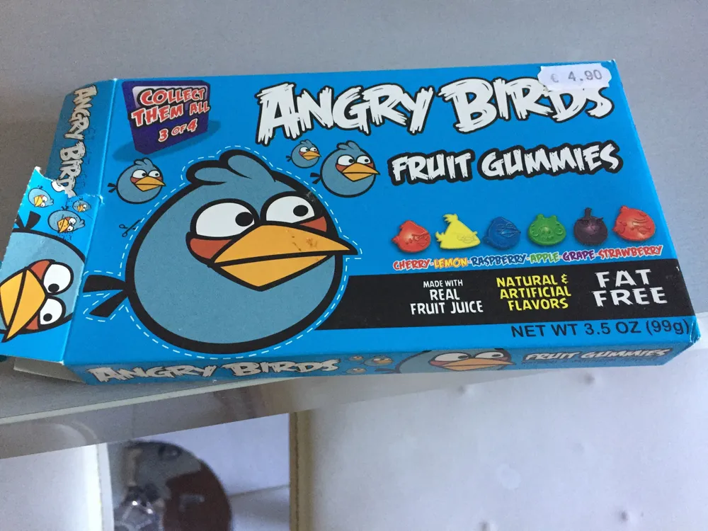 Bonbons Angry Birds Vert