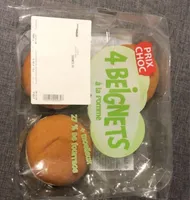 4 beignets à la pomme