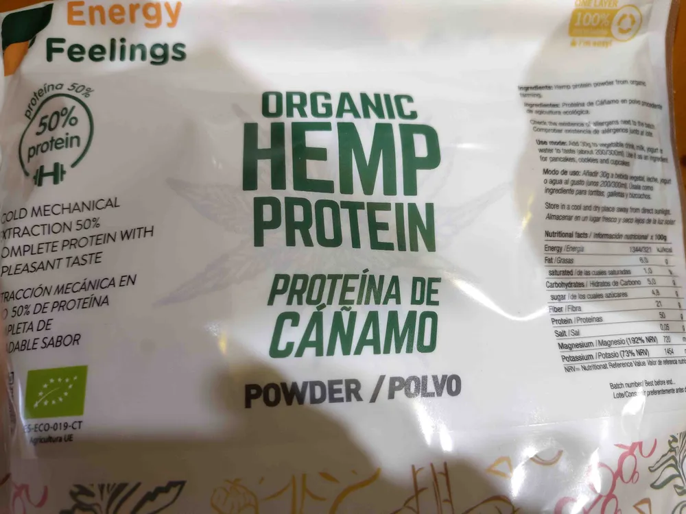 ORGANIC HEMP PROTEIN