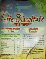 Fette Biscottate di farro a lievitazione naturale