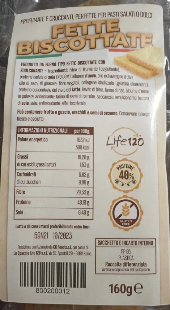 Fette Biscottate