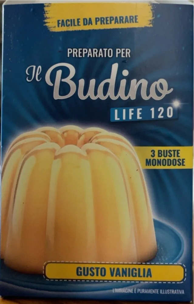 Preparato per il budino