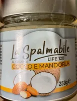 La spalmabile al cocco e mandorla