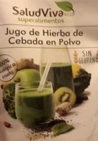 Jugo de hierva decebada en polvo