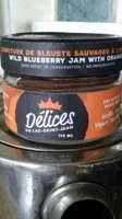 Confiture de bleuet sauvages à l'orange