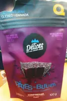 Pâtes de bleuets