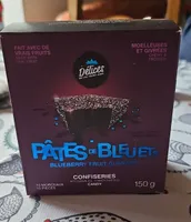 Pâtes de bleuets