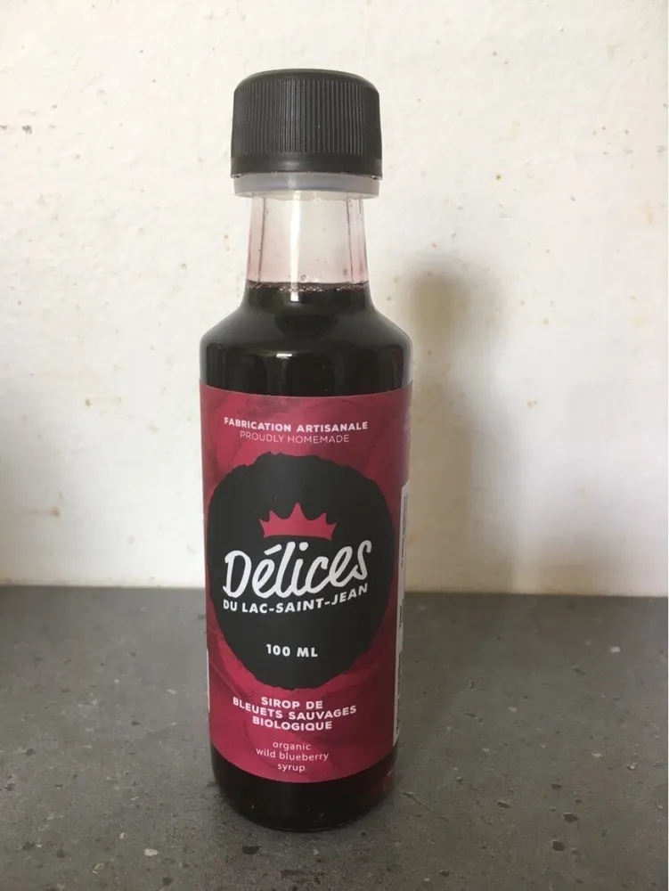 Sirop de bleuet