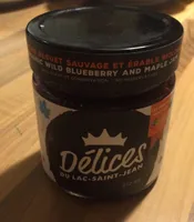 Confiture de bleuet sauvage et érable biologique