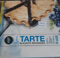 Tarte aux bleuets sauvages