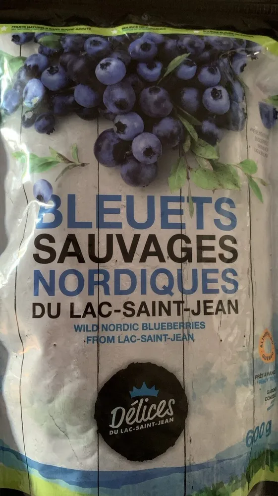Wild Nordic Blueberries From Lac-Saint-Jean