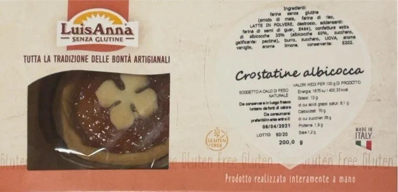 Crostatine albicocca
