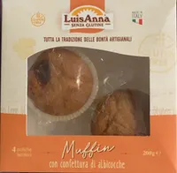 Muffin con confettura di albicocche