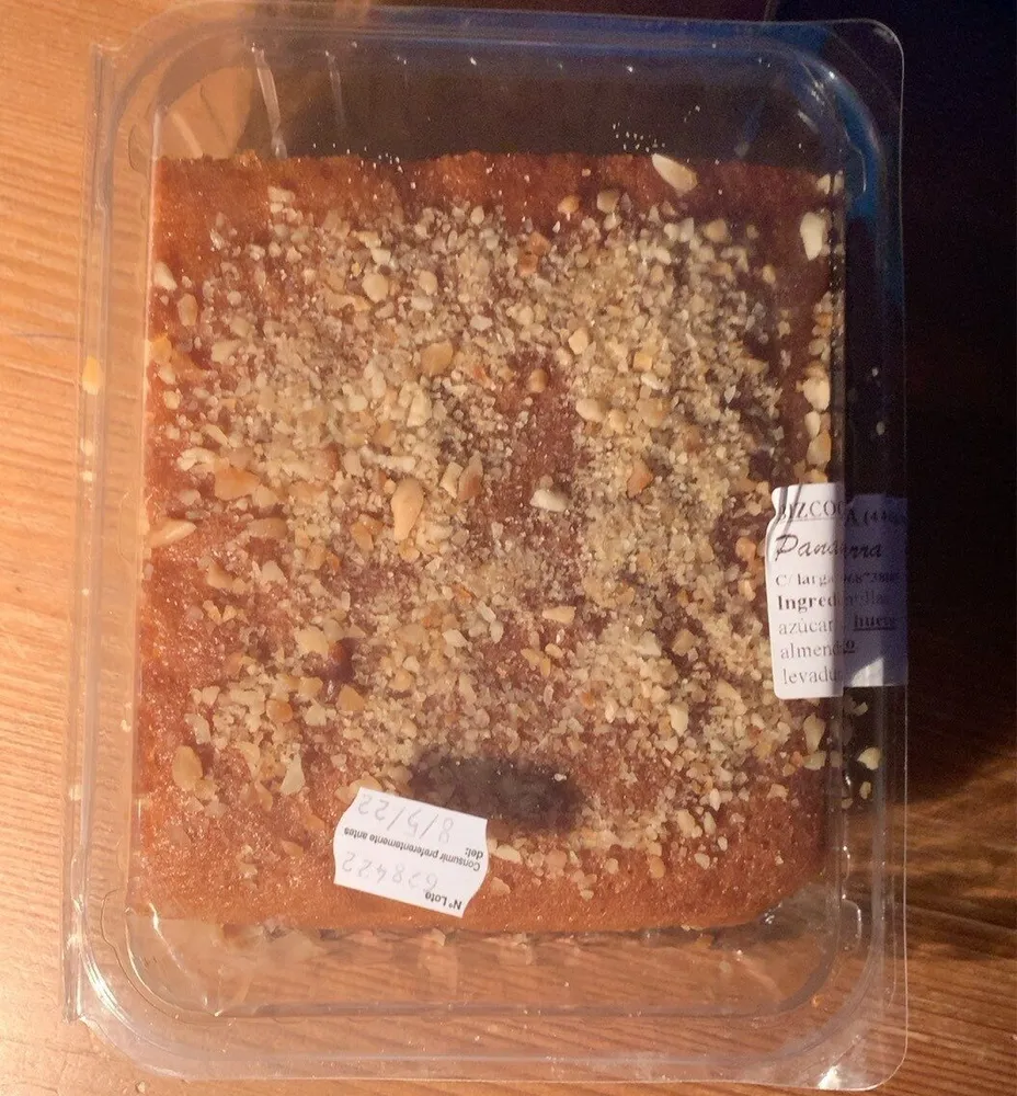 Bizcocho almendra