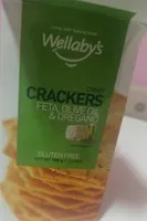 Carckers feta , olive oil e oregano