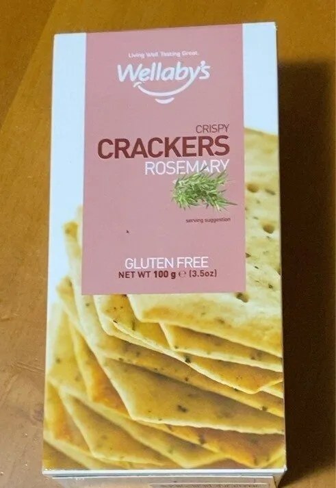 crispy crackers rosemary