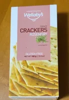 crispy crackers rosemary