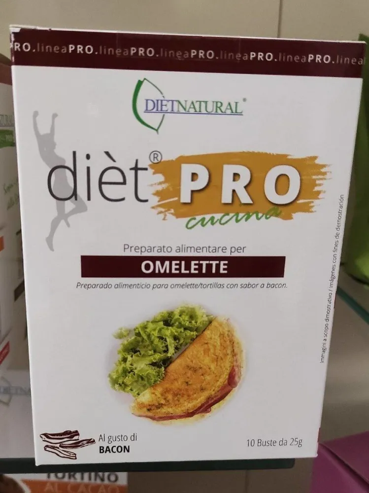 Preparato alimentare per omelette