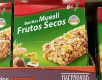 Barritas muesli frutos rojos