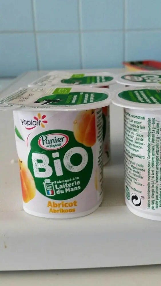 Panier de Yoplait bio