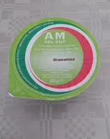 AM gel cup FLAVOUR GRENADINE