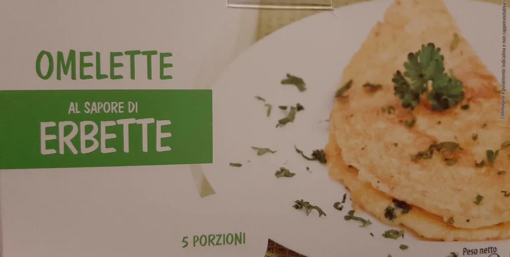OMELETTE al sapore di erbette