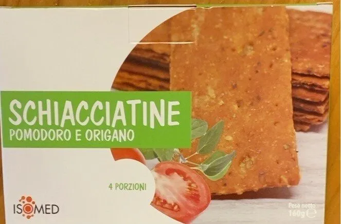 Schiacciatine pomodoro e origano