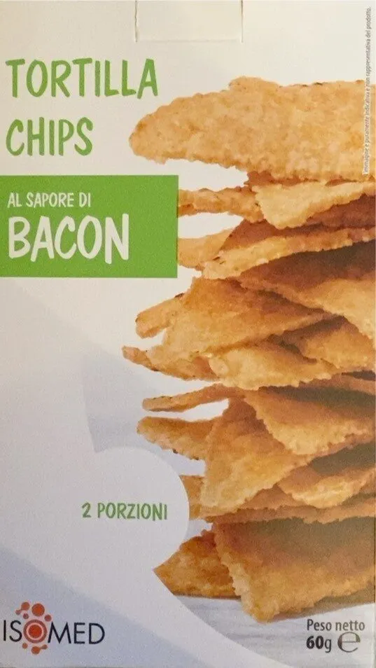 Tortilla chips al sapore di bacon