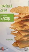 Tortilla chips al sapore di bacon