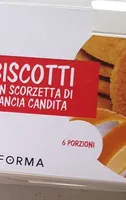 Biscotti con scorza d'arancia