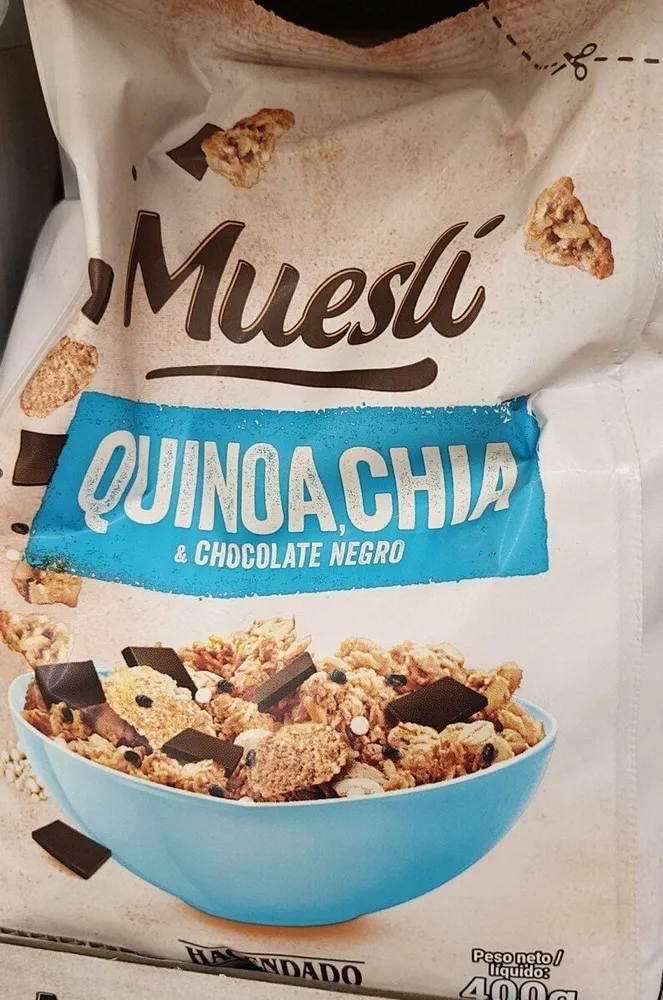 Muesli quinoa chia