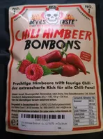 Chili himbeer bonbons candy