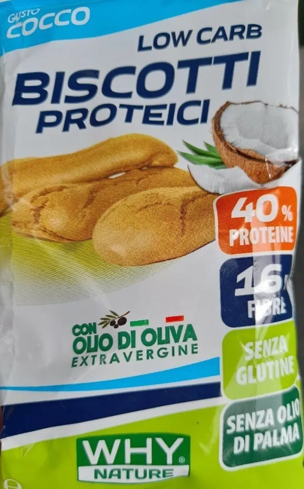 Biscotti proteici low carb