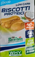 Biscotti proteici low carb