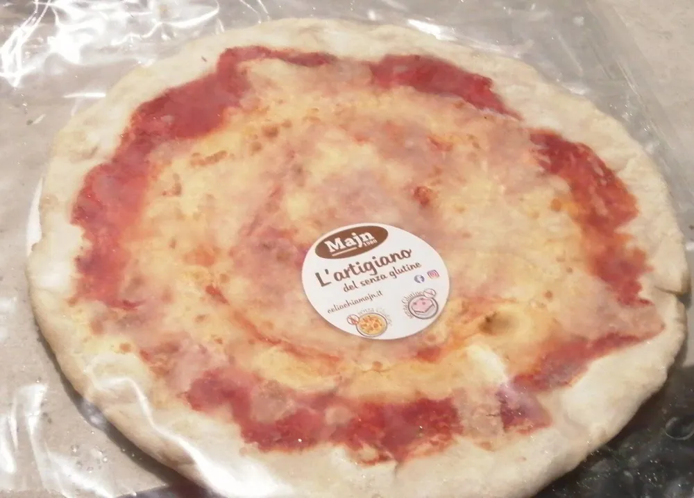 Pizza Margherita senza glutine