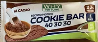 Cookie bar 40-30-30 CACAO