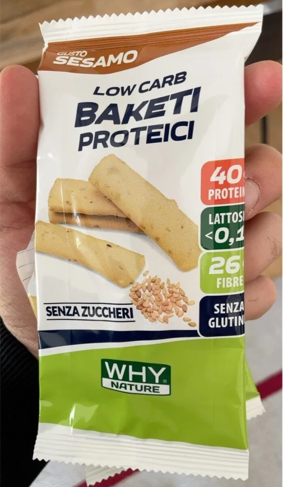 Low carb baketti proteici