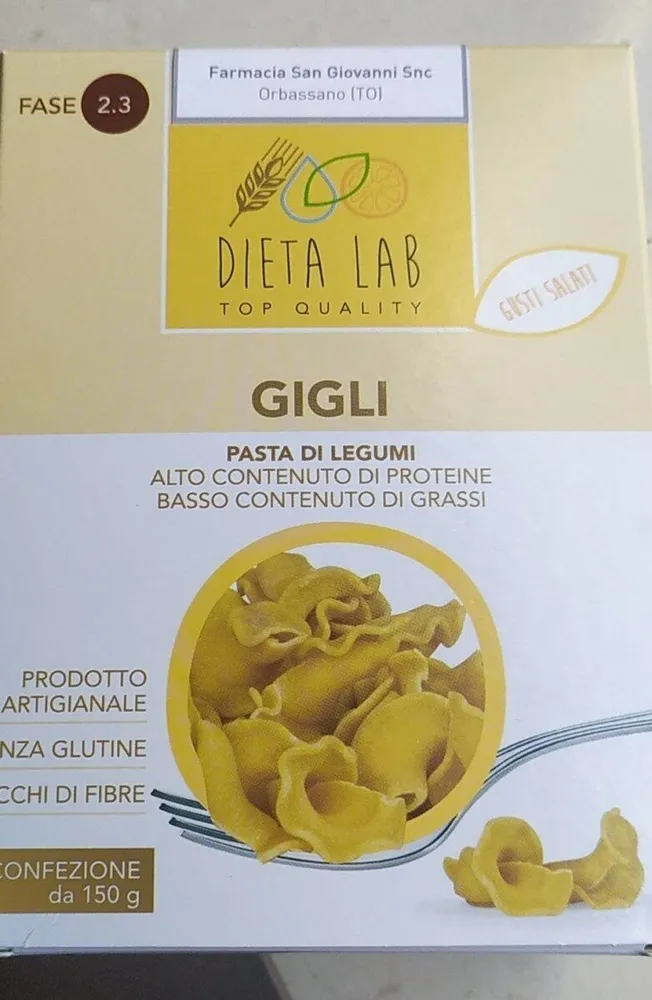 Gigli pasta di legumi