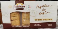 Fagottino di sfoglia con crema di nocciole e cacao LuisAnna
