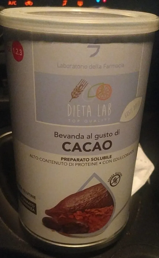 Bevanda al gusto di cacao