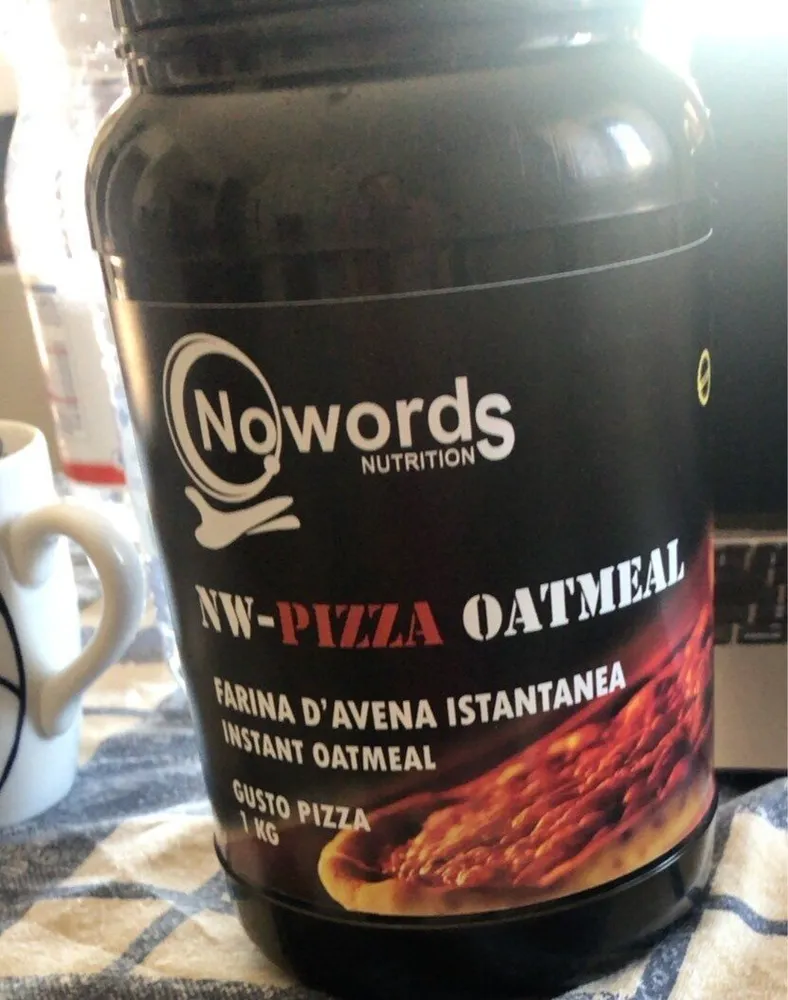 Farina d'avena istantanea (gusto pizza)