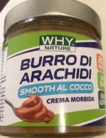 Burro di arachidi smooth al cocco