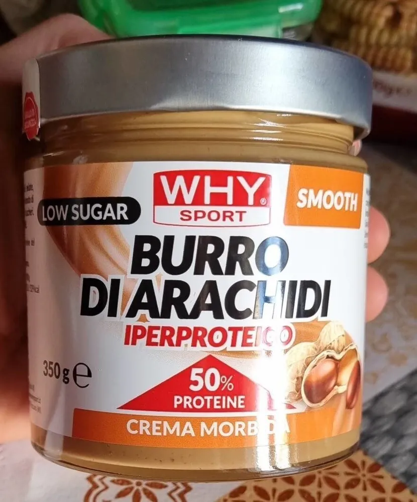 burro di arachidi iperproteico