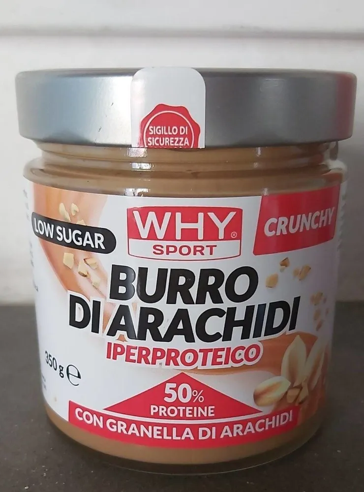 Burro di arachidi iperproteico